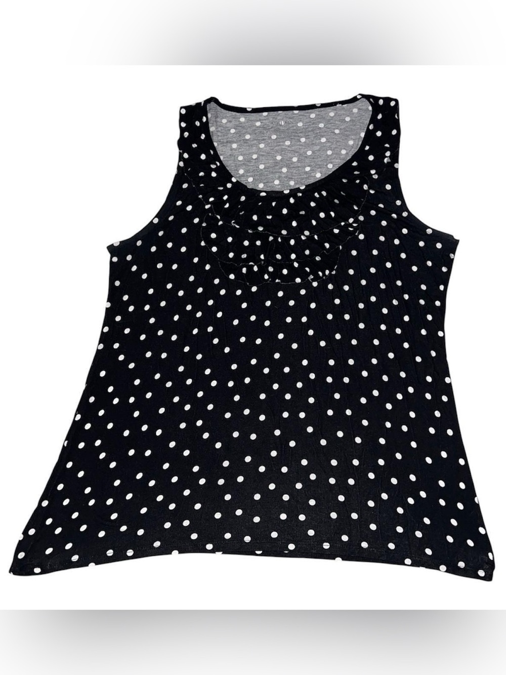 merona polka dot tank top.
